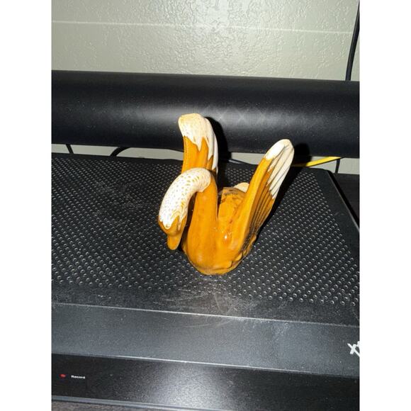 vintage 1960's MCM Van Briggle signed Anna Van Briggle art pottery swan Z24 - Picture 5 of 5